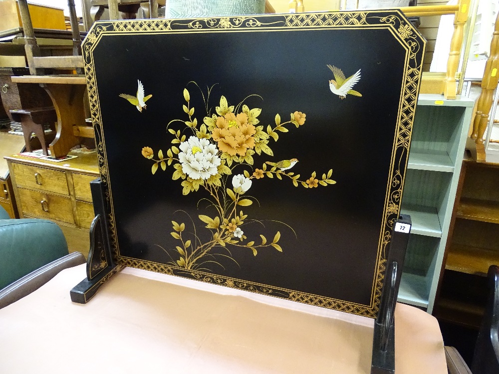 Modern Oriental chinoiserie style screen