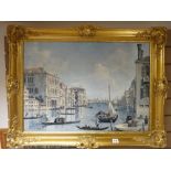 Classical print of Venice in an excellent gilt frame