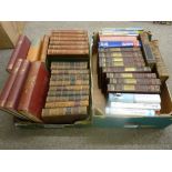 Two boxes of vintage and other books