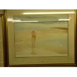 SIR WILLIAM RUSSELL FLINT unsigned framed limited edition (573/850) print - topless female