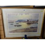WARREN WILLIAMS ARCA limited edition (184/850) print - Conwy Castle, studio stamped, 40 x 57 cms