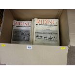 Parcel of 'Riding & Driving, The Horse Lover's Magazines', 1930s/40s