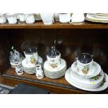 Parcel of Midwinter fruit decorated dinnerware etc