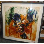 SALVADOR DALI limited edition (372/2000) Demart print, dated 1989 Condition reports are provided