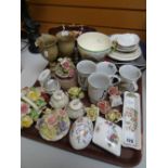 A parcel of mixed pottery & china Condition reports are provided on request by email only for this