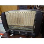 A Philips Bakelite radio Condition reports are provided on request by email only for this type of
