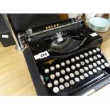 A good Adler cased vintage typewriter Condition reports are provided on request by email only for