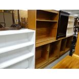 Various mid-century & later bookcases Condition reports are provided on request by email only for