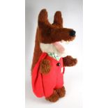 A Wendy Boston stuffed Basil Brush soft toy with pull string 'I Love Jelly Babies...' & 'I'm Not a