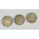 Three Chinese coins Condition reports are provided on request by email only for this type of