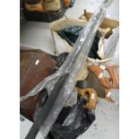 Part of a garage clearance including hand tools, fishing rods ETC Condition reports are provided