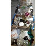 A large quantity of mainly glass & china (in four boxes) Condition reports are provided on request