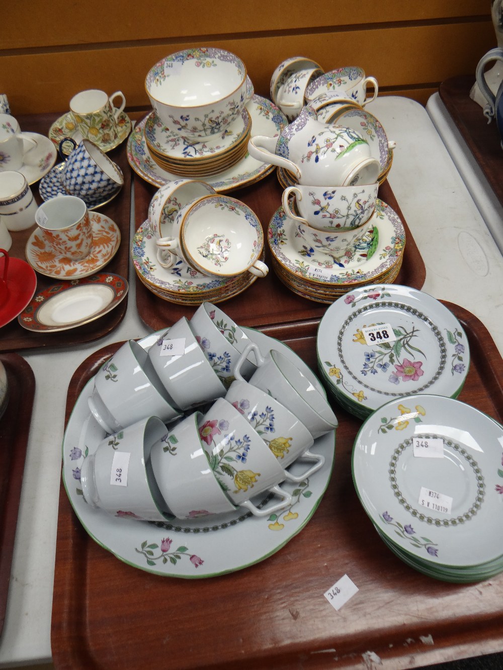 A quantity of Spode 'Summer Palace' table ware & a quantity of Minton 'Indian Tree' patterned