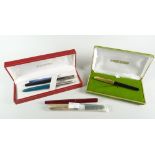 A parcel of fountain pens including boxed Waterman Condition reports are provided on request by