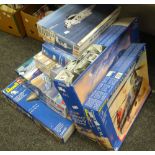 A parcel of boxed aviation model kits Condition reports are provided on request by email only for