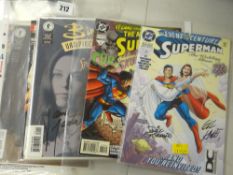 A parcel of comic books including Superman, Buffy The Vampire Slayer ETC Condition reports