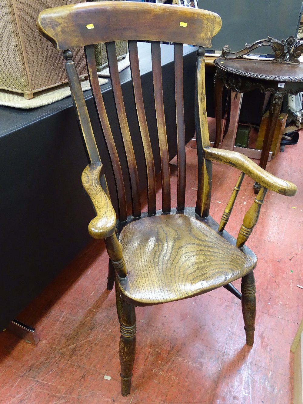 Victorian farmhouse armchair