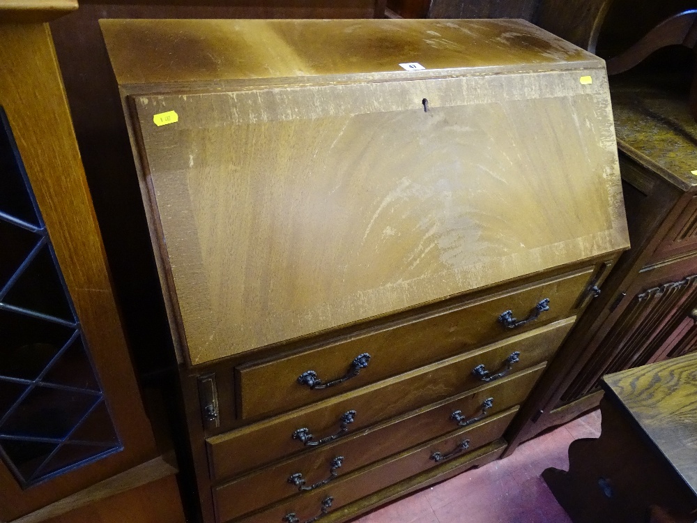 Walnut fall front bureau