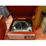 Vintage Alba cased turntable E/T