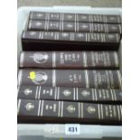 Seven volumes of Britannica Book of the Year and Oxford Dictionary