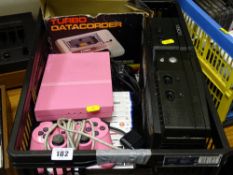 Pink Playstation II with software and controllers, XBox etc