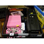 Pink Playstation II with software and controllers, XBox etc