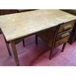 Neat vintage oak desk
