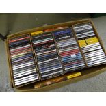Box of various pop artist CDs Condition reports provided on request by email for this auction