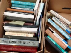 Collection of maritime books, many being Welsh maritime books including Aled Eames Condition reports
