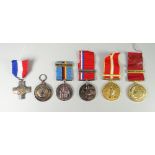Six medals relating to K H Owens First Battalion Welsh Guards & with two silver Condition reports