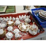 Parcel of Royal Albert 'Old Country Roses' teaware, decorative plates ETC Condition reports provided
