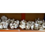 A vast quantity of Royal Albert 'Old Country Roses' tableware and ornaments Condition reports