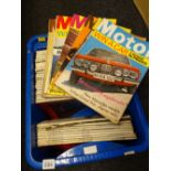 Collection of 40+ copies of the Motor magazine from 1969 together with other racing car ephemera