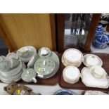 A quantity of Poole tea dinnerware (list of items can be provided) Condition reports provided on