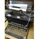 A vintage LC Smith & Corona typewriter Condition reports provided on request by email for this