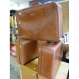 Three vintage suitcases to include Antler, Carry Lite and Revelation (3) Condition reports