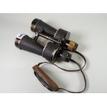 A pair of WWII German Kriegs Marine binoculars by Leitz (7 x 50) Condition reports provided on