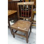 A single farmhouse chair Condition reports provided on request by email for this auction otherwise