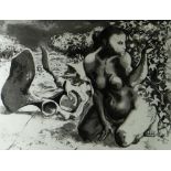 MICHAEL AYRTON (1921-1975) limited edition (21/75) etching & aquatint - entitled 'Demeter', circa