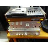 Stereo separates - Hitachi receiver, trio amp etc E/T