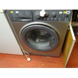 Silver coloured Hotpoint Aquarius 6kg A-Plus WMAL641 washing machine E/T