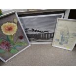 Parcel of paintings and prints