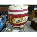 Wade type large Special Scotch porcelain barrel