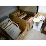 Three boxes of mainly cookery related books