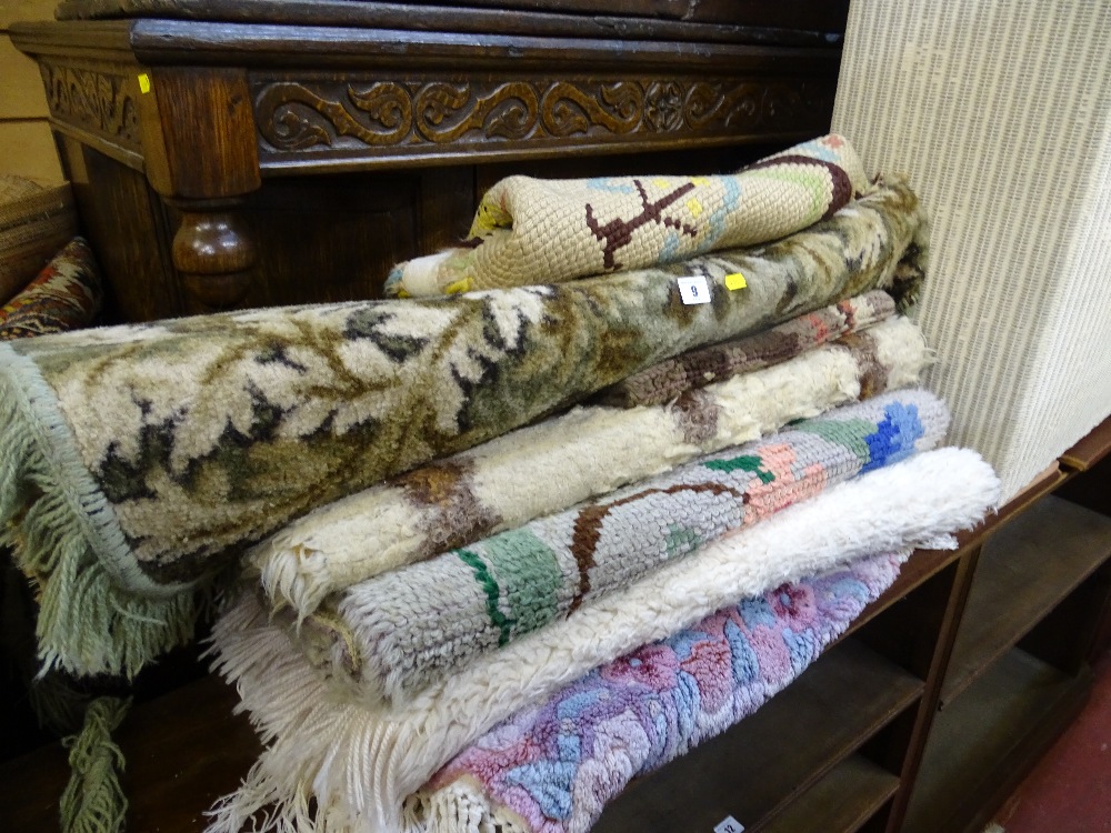 Parcel of small rugs