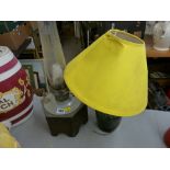 Vintage oil effect lamp etc