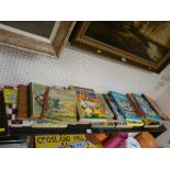 Large parcel of vintage children's annuals/books