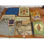 Parcel of vintage commemorative ephemera, similar items and vintage children's reading books