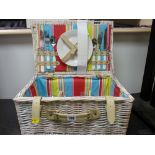 The Great British Hamper Company picnic basket and contents