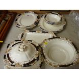 Parcel of Staffs dinnerware